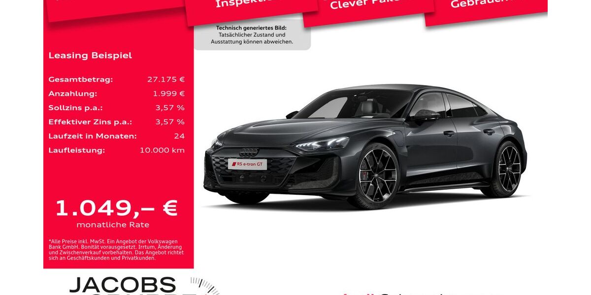 Audi RS e-tron GT 5.917 km 124.880 &euro; Mönchengladbach 41066