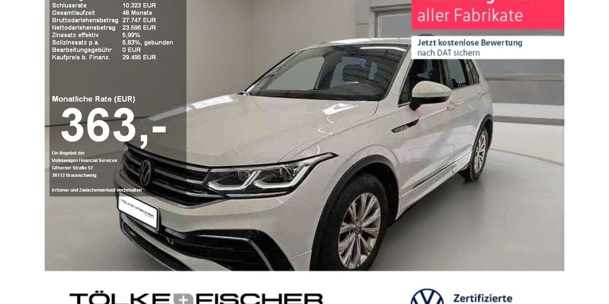 VW Tiguan 58.773 km 29.489 &euro; Krefeld 47805
