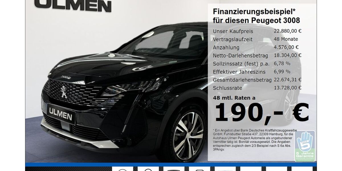 Peugeot 3008 18.747 km 22.480 &euro; Düsseldorf 40233