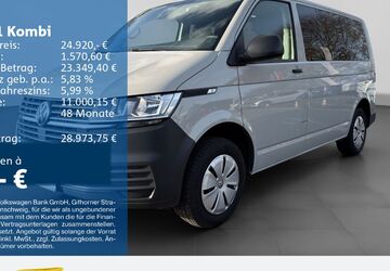 VW T6 Kombi 165.258 km 24.310 &euro; Duisburg 47059