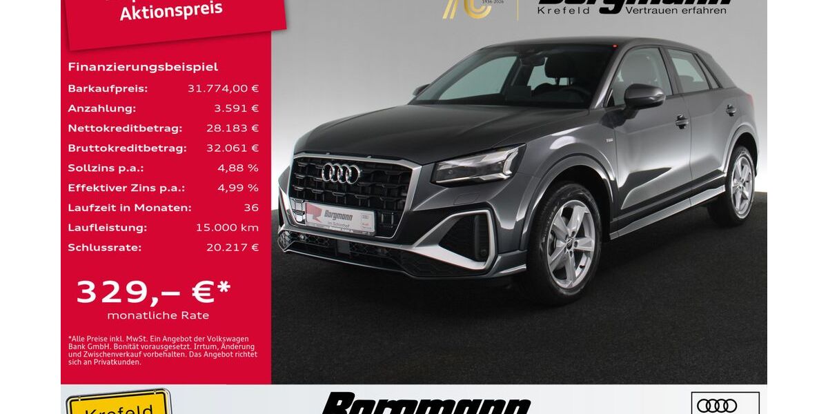 Audi Q2 2.023 km 31.774 &euro; Krefeld 47803