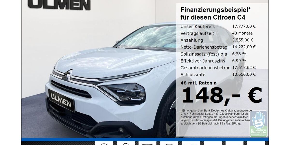 Citroen C4 25.985 km 17.680 &euro; Ratingen 40880