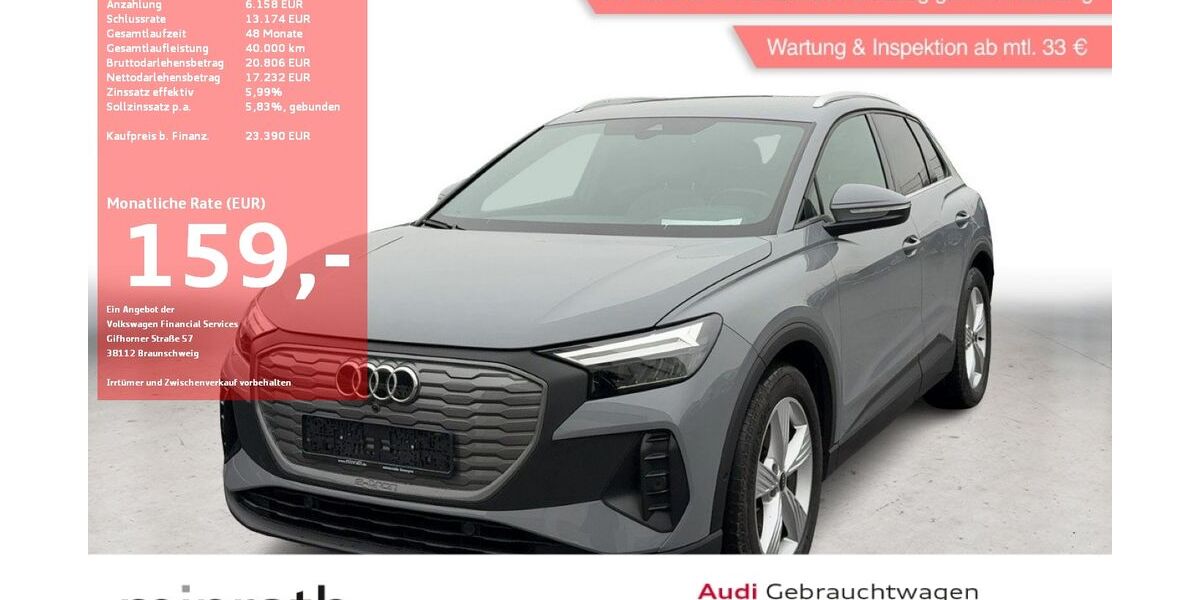Audi Q4 e-tron 54.474 km 22.580 &euro; Moers-Hülsdonk 47441