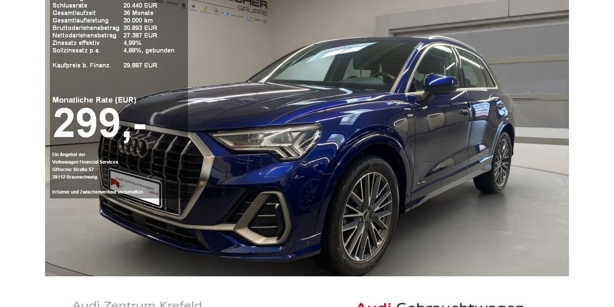 Audi Q3 62.709 km 28.998 &euro; Krefeld 47805