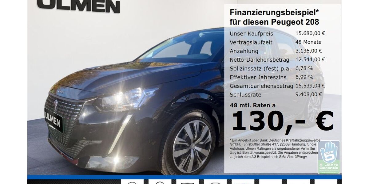 Peugeot 208 24.267 km 15.480 &euro; Ratingen 40880