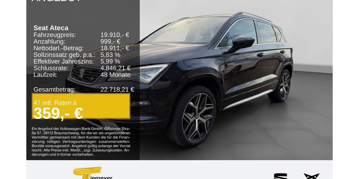 Seat Ateca 140.744 km 17.790 &euro; Duisburg 47059