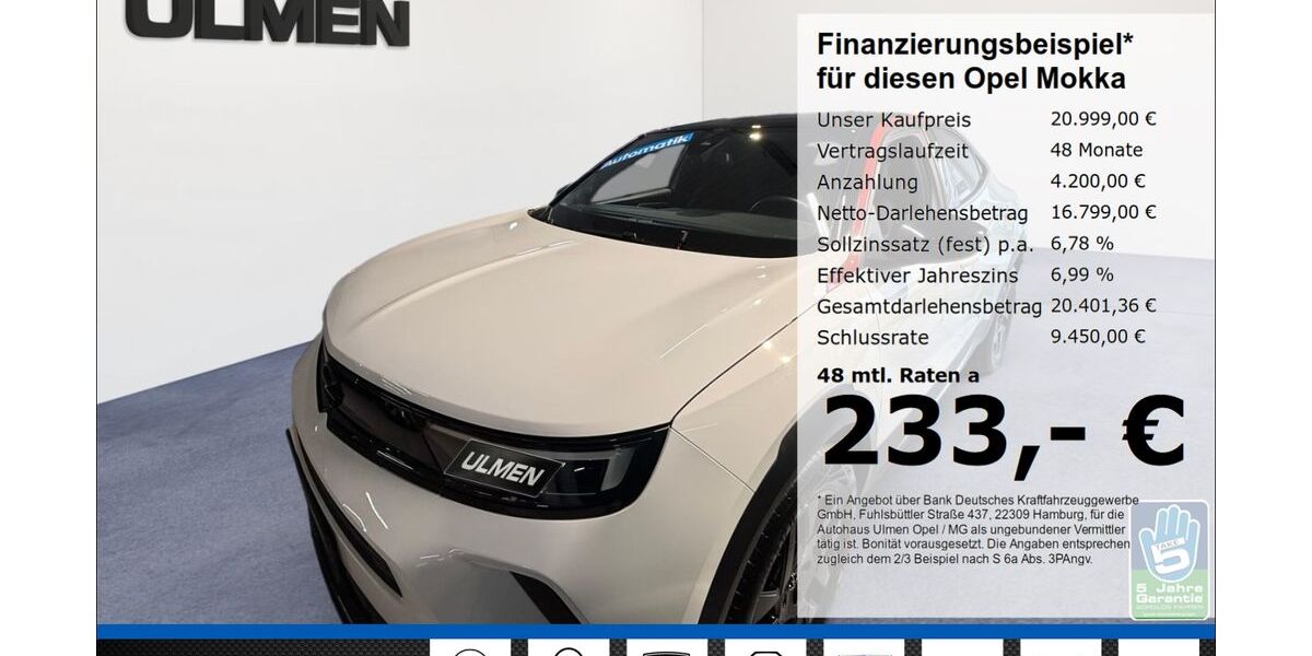 Opel Mokka 16.065 km 20.999 &euro; Düsseldorf 40231