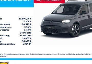 VW Caddy 18.661 km 33.900 &euro; Krefeld 47803